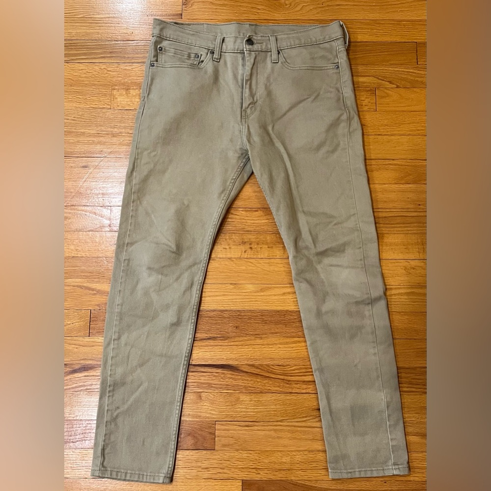 Levi 510 Jeans Khaki 34x32